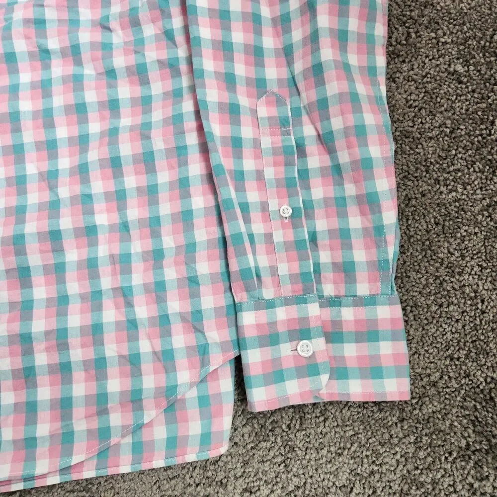 J. Crew NWT Flex Washed Slim Untucked Button Down Shirt Medium Office Prep